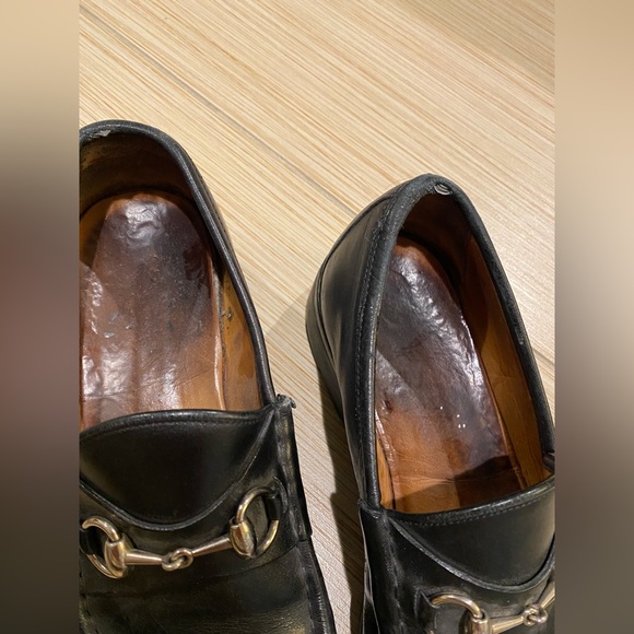 Gucci Leather Horsebit Loafers - Picture 5 of 10